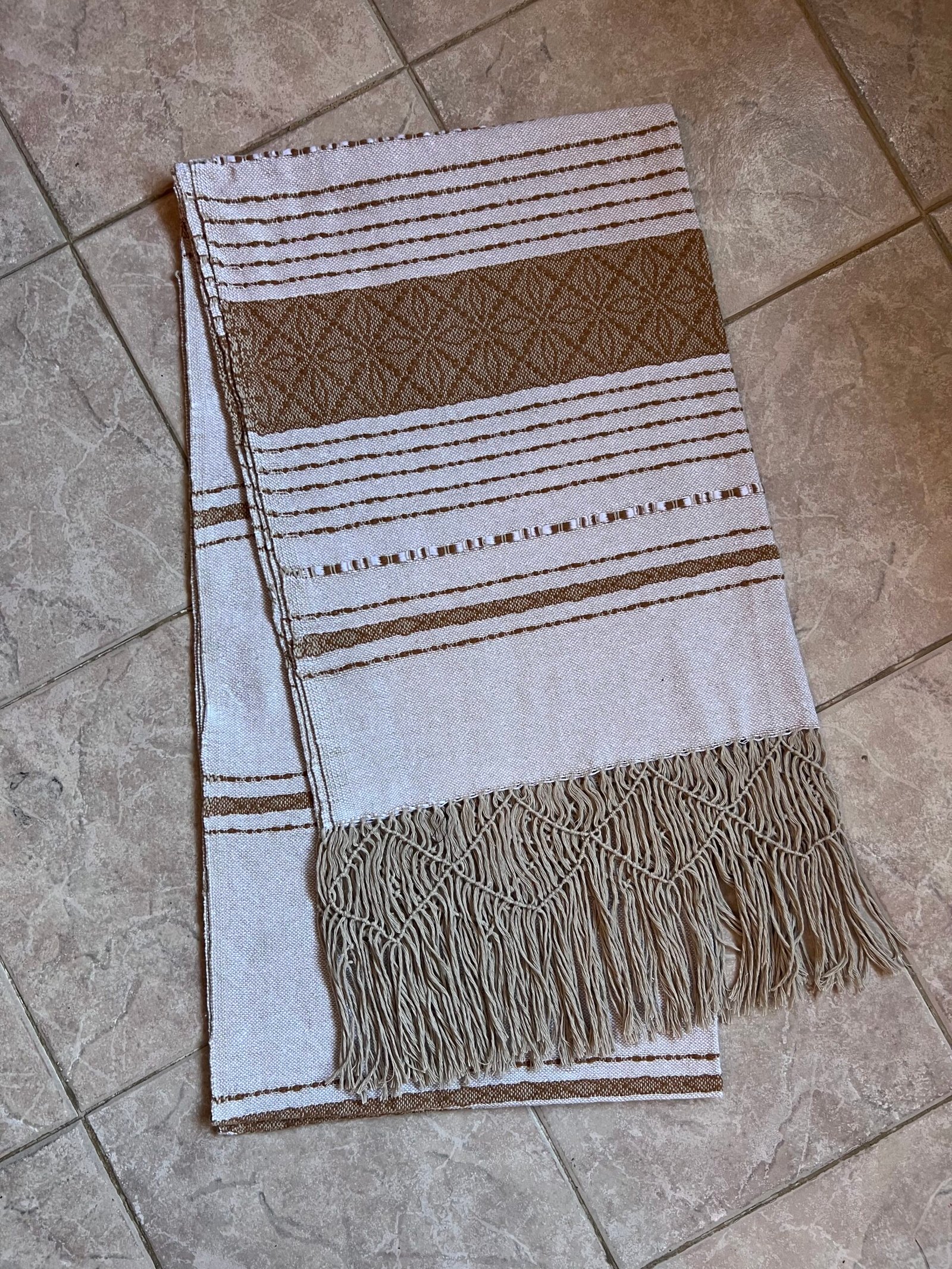 Rebozo Punta Gris Lirio - Image 3
