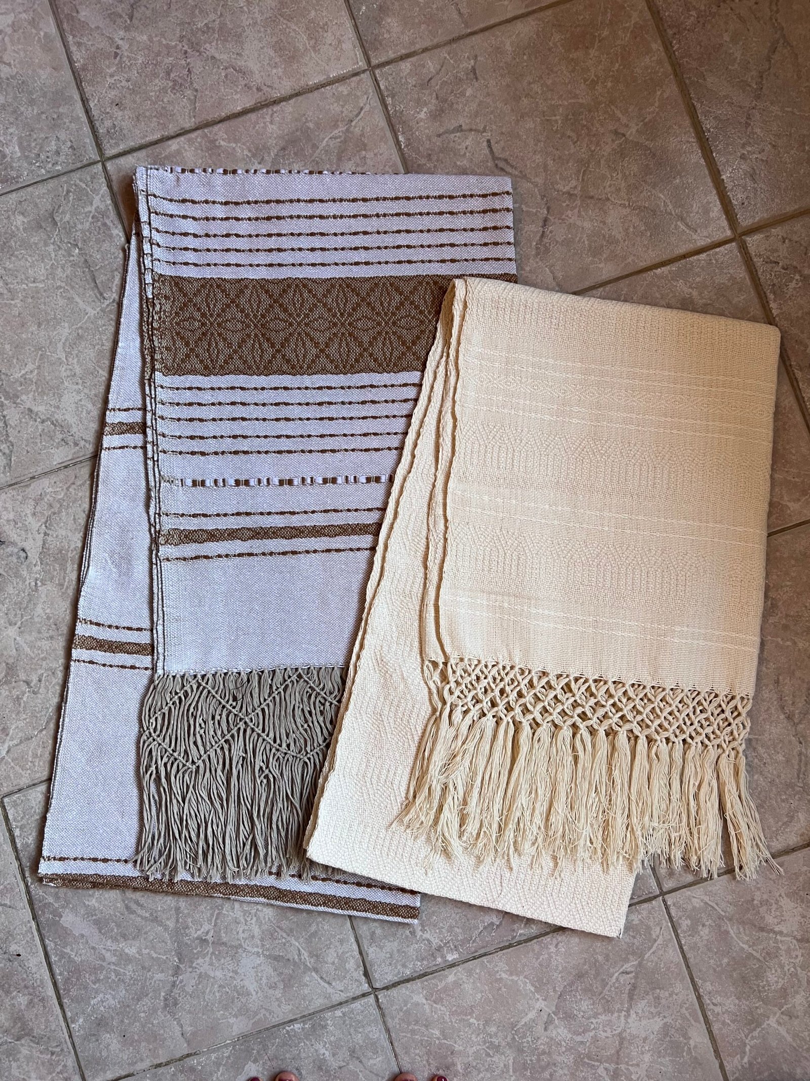 Rebozo Punta Gris Lirio - Image 8