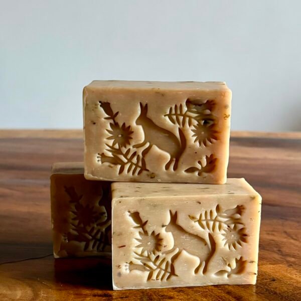 Soap bar • Woody scent & White Mint
